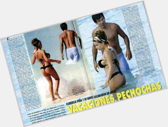 Florencia Pena shirtless bikini
