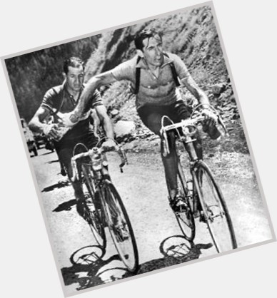 Fausto Coppi Athletic body,  black hair & hairstyles