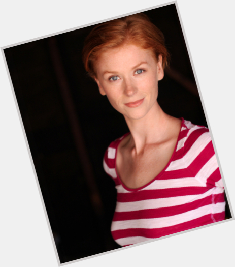 Fay Masterson Slim body,  red hair & hairstyles