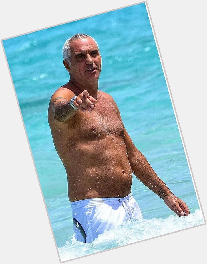 Giorgio Panariello shirtless bikini