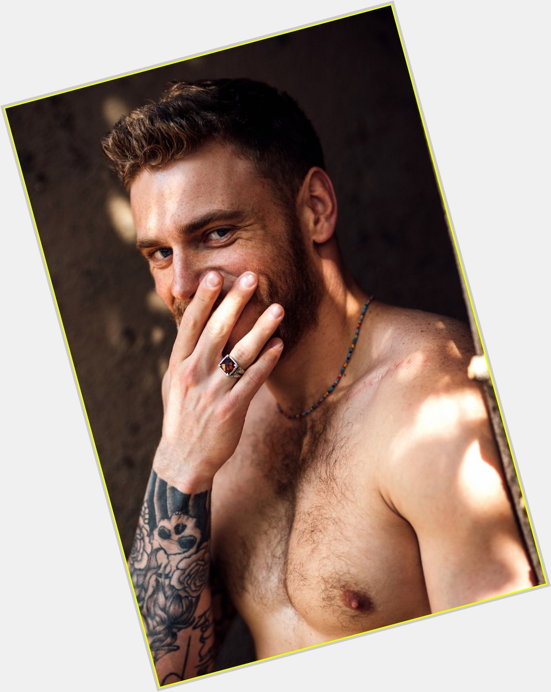 Gus Kenworthy shirtless bikini