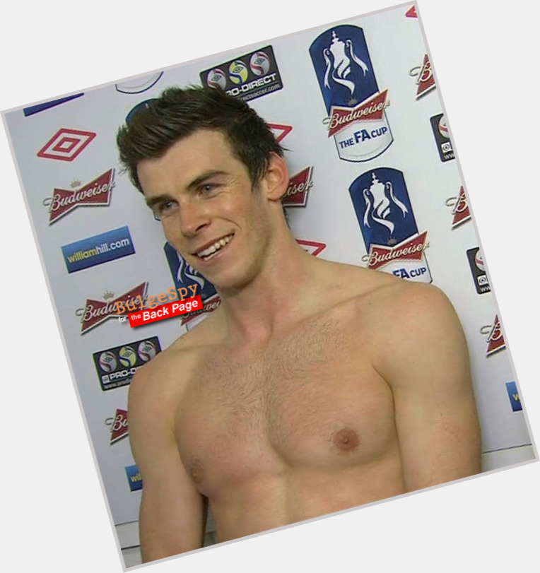Gareth Bale dark brown hair & hairstyles Athletic body, 