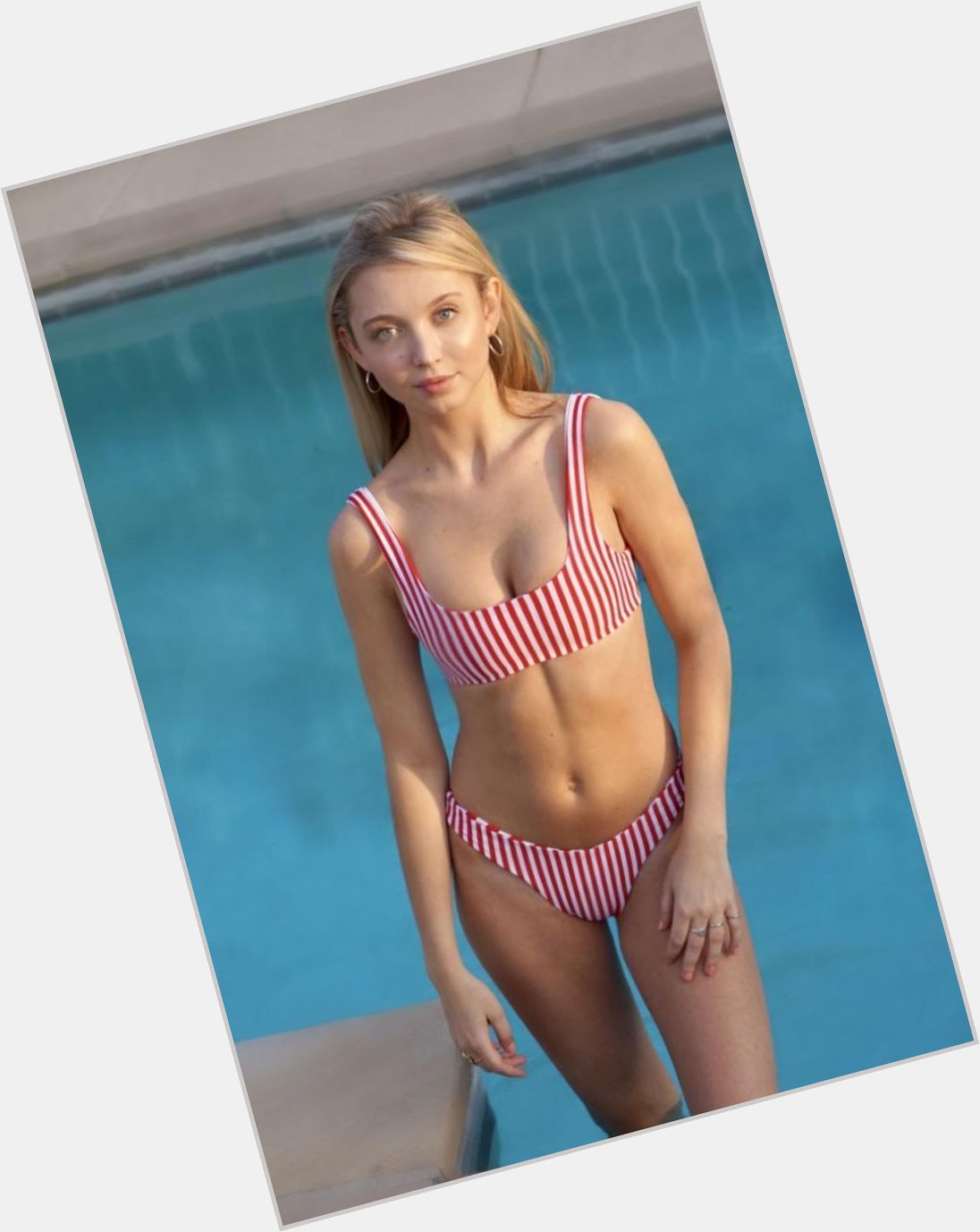 Hana Hayes shirtless bikini