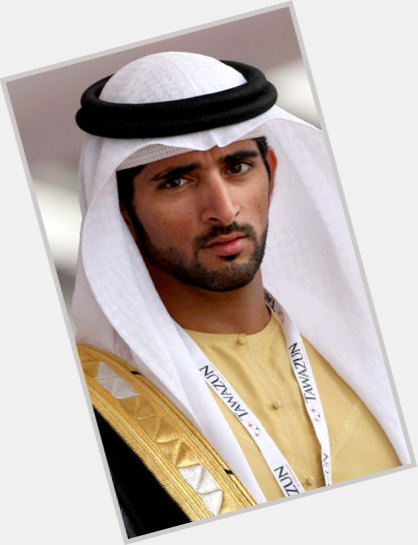 Hamdan Bin Mohammed Al Maktoum Athletic body,  dark brown hair & hairstyles