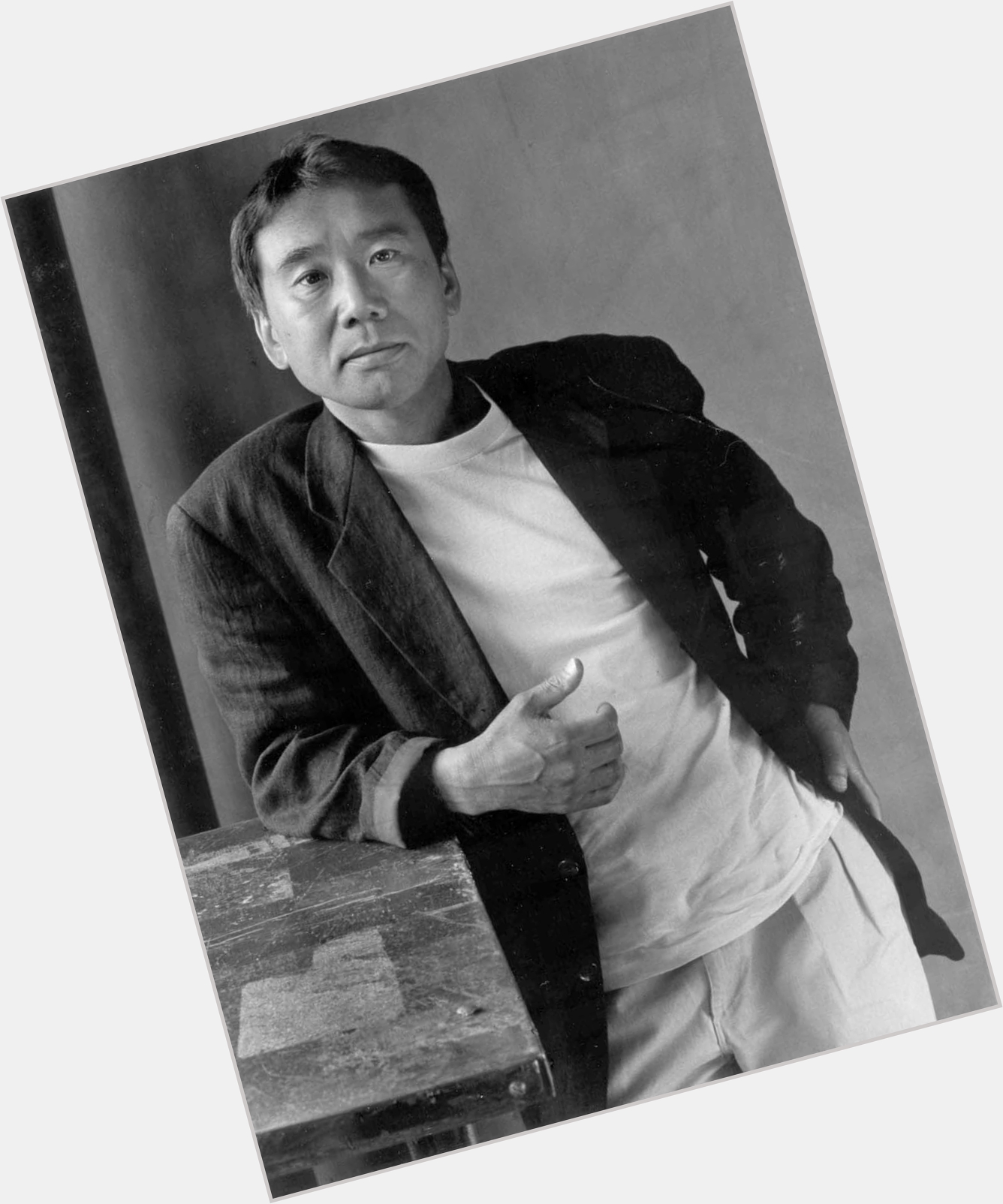 Haruki Murakami shirtless bikini