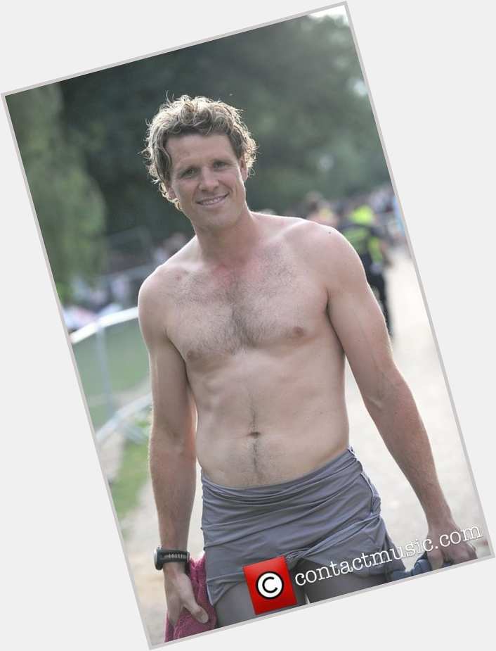James Cracknell Athletic body,  light brown hair & hairstyles