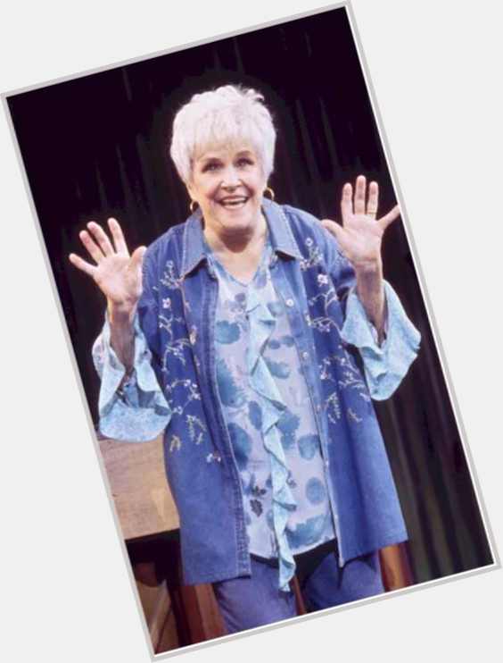 Jane Connell Average body,  grey hair & hairstyles