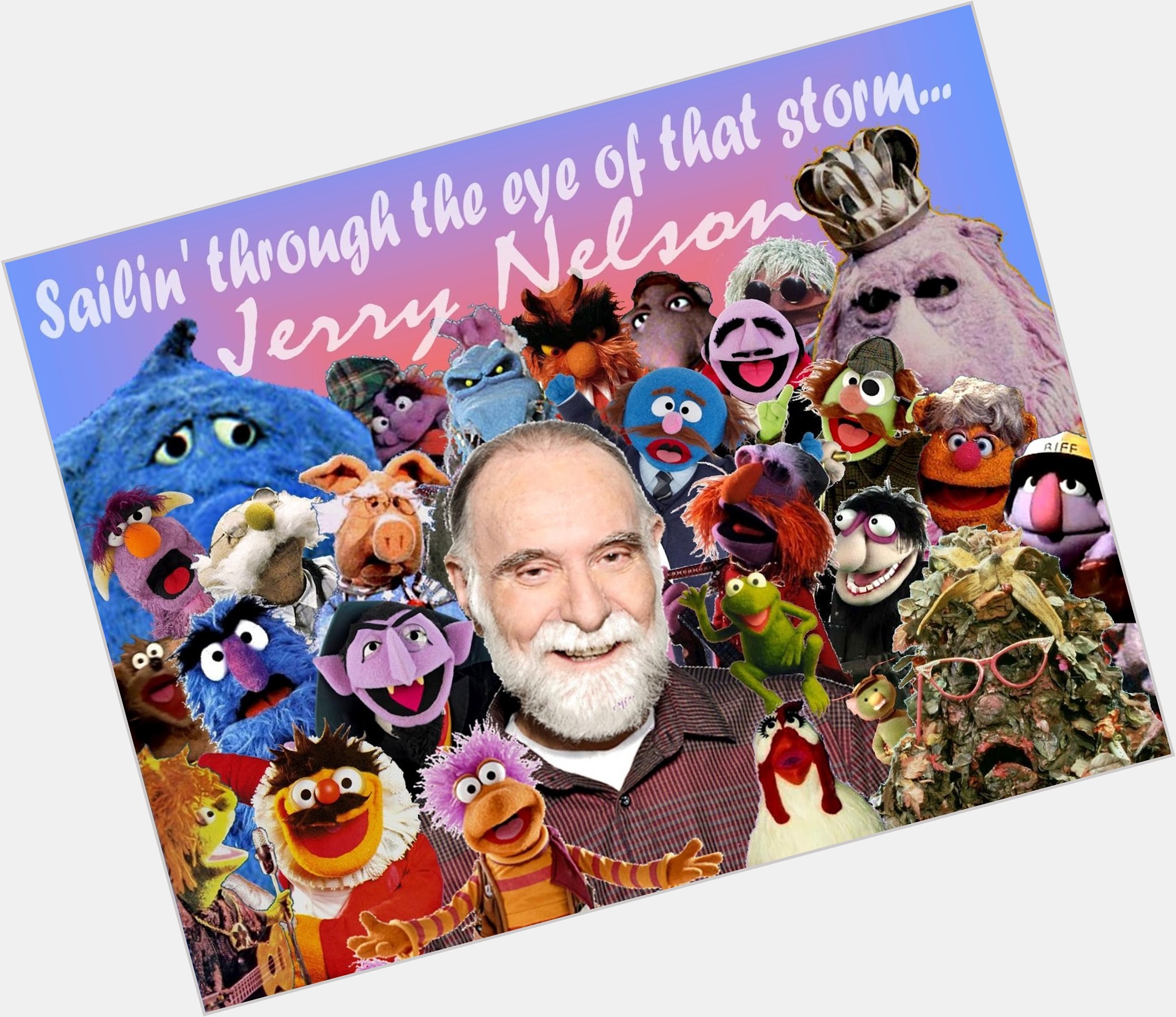 Jerry Nelson Average body,  bald hair & hairstyles