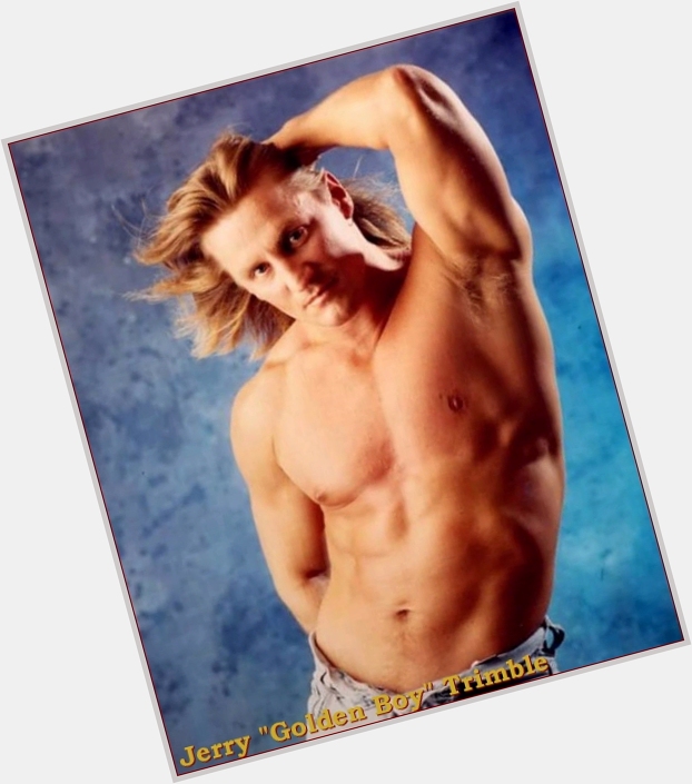 Jerry Trimble Athletic body,  blonde hair & hairstyles