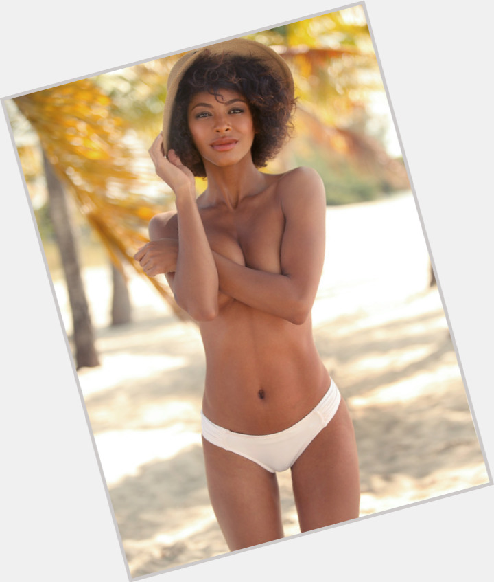 Jessi M Bengue Slim body,  black hair & hairstyles