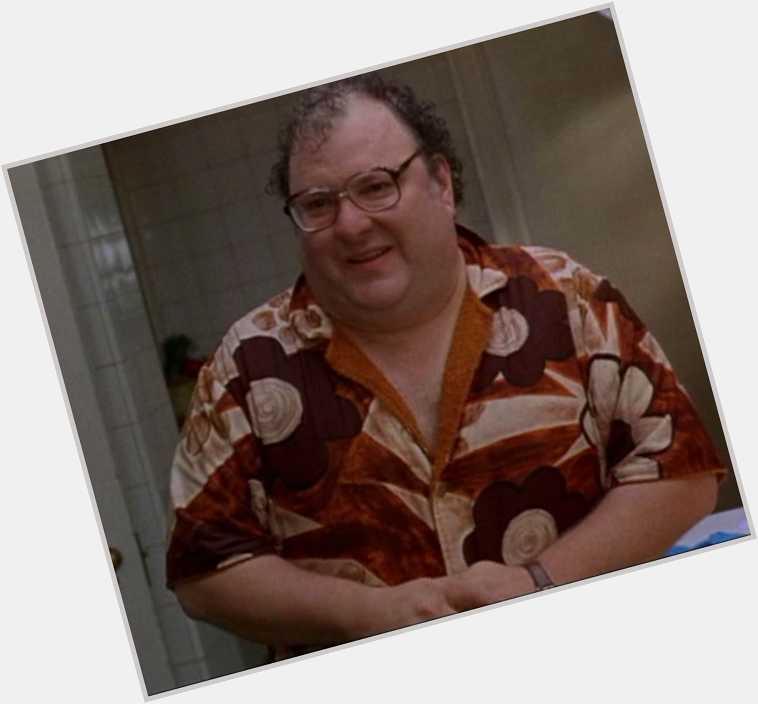 Josh Mostel Large body,  salt and pepper hair & hairstyles