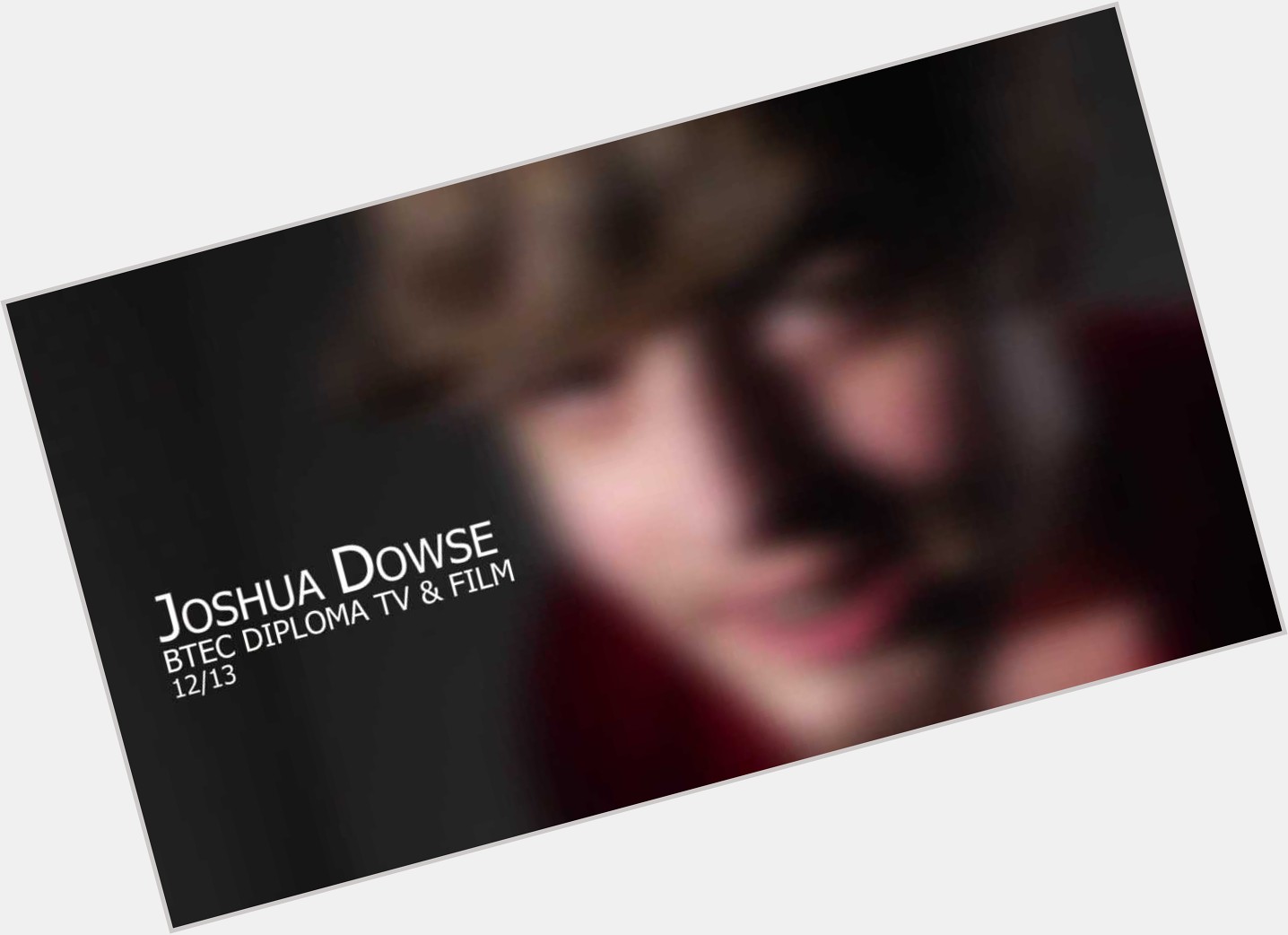 Joshua Dowse new pic 1