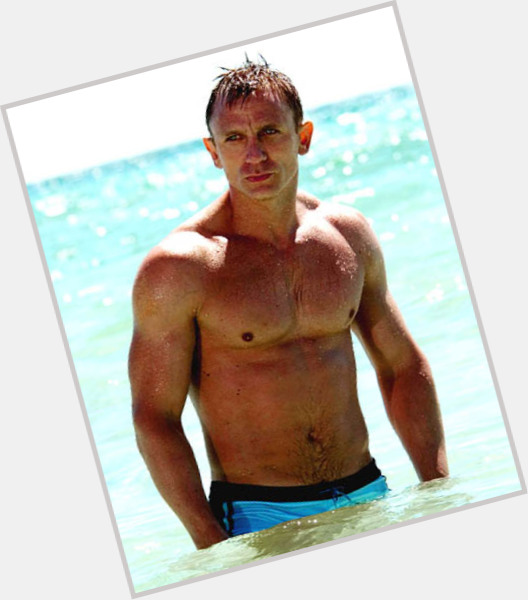 James Bond shirtless bikini
