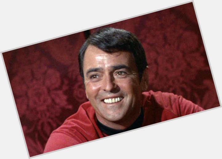 James Doohan Large body,  salt and pepper hair & hairstyles
