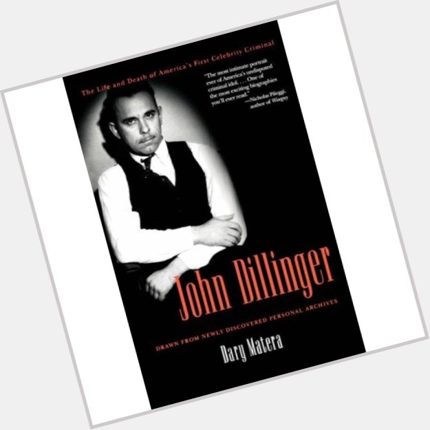 John Dillinger Average body,  dark brown hair & hairstyles