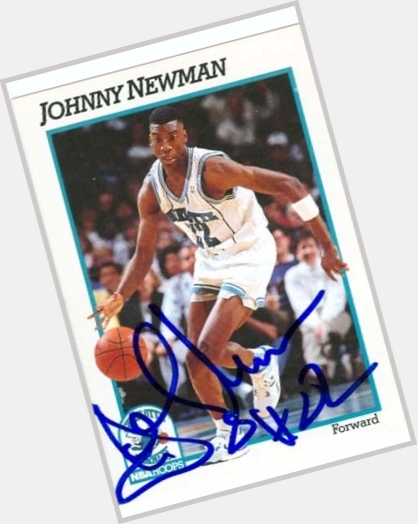 Johnny Newman Athletic body,  black hair & hairstyles