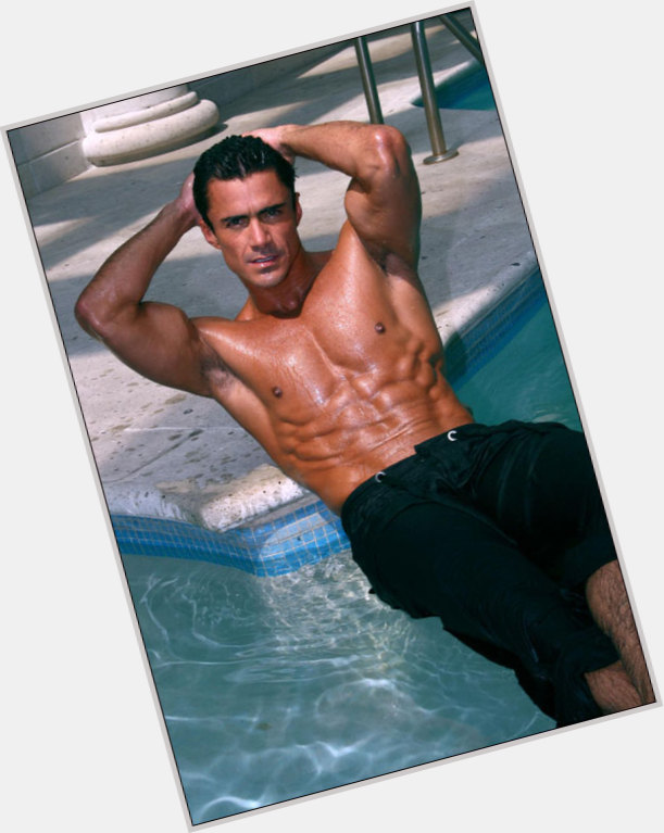 Jorge De Silva shirtless bikini