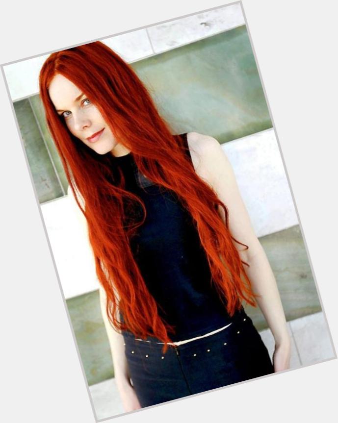 Kari Rueslatten Slim body,  red hair & hairstyles