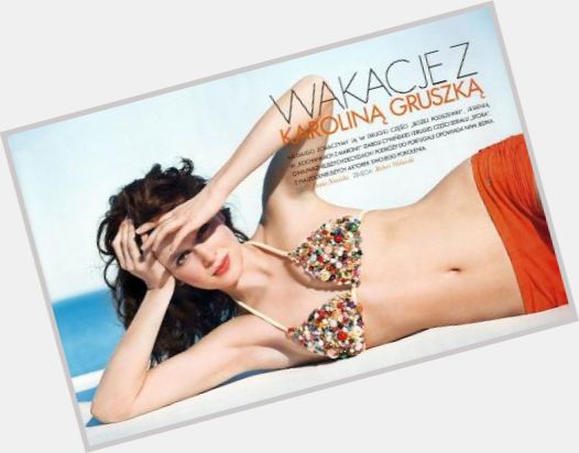 Karolina Gruszka shirtless bikini