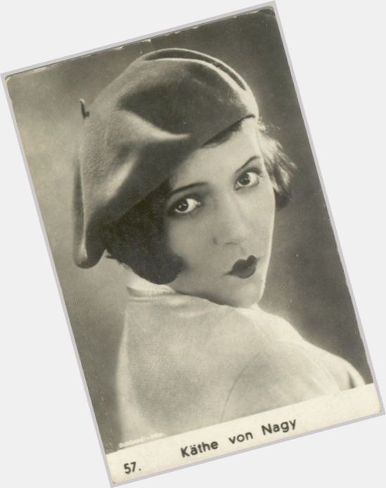 Kathe Von Nagy Slim body,  black hair & hairstyles