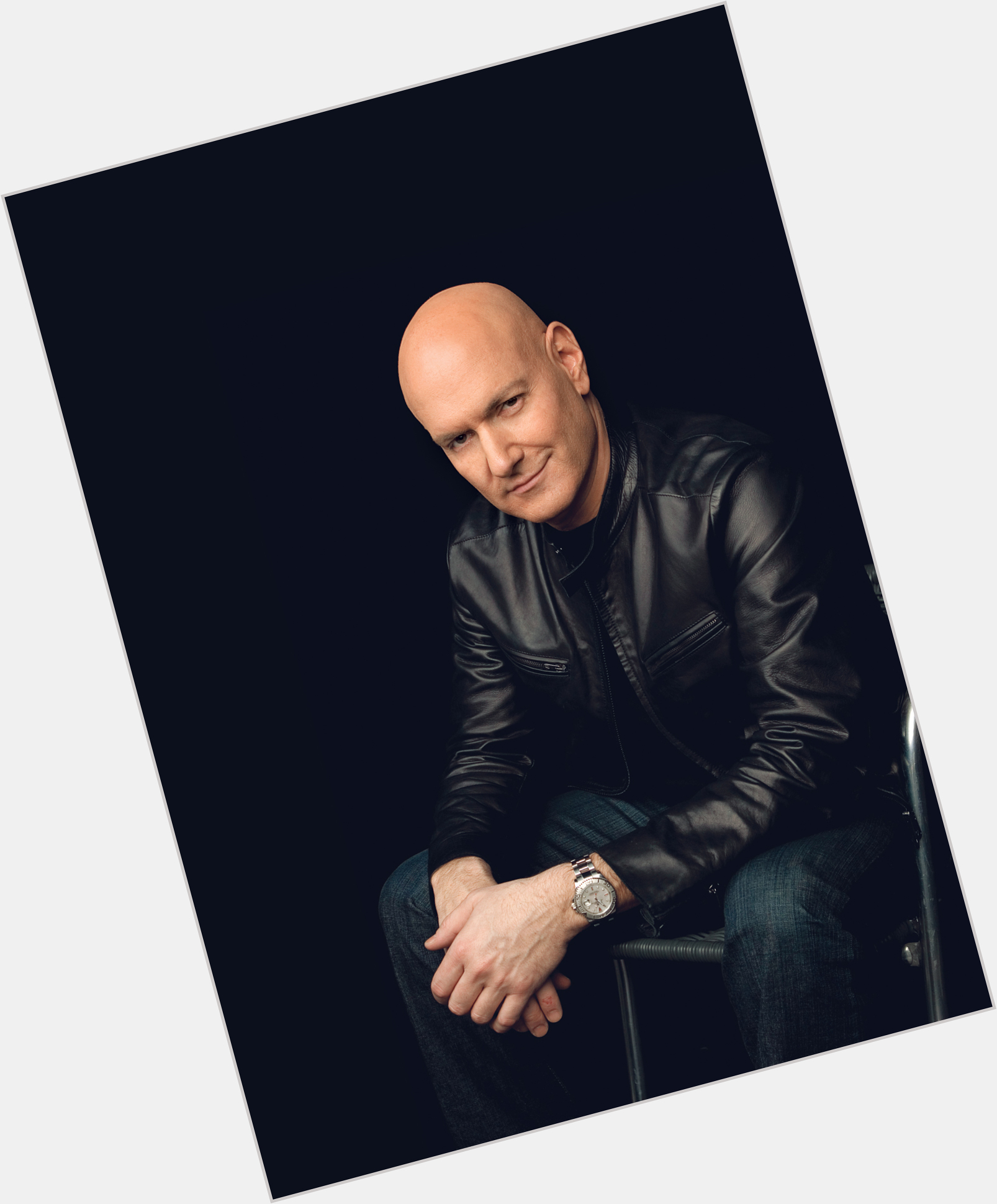 Keith Ablow Average body,  bald hair & hairstyles