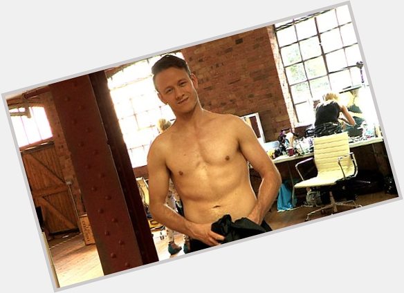 Kevin Clifton Athletic body,  light brown hair & hairstyles