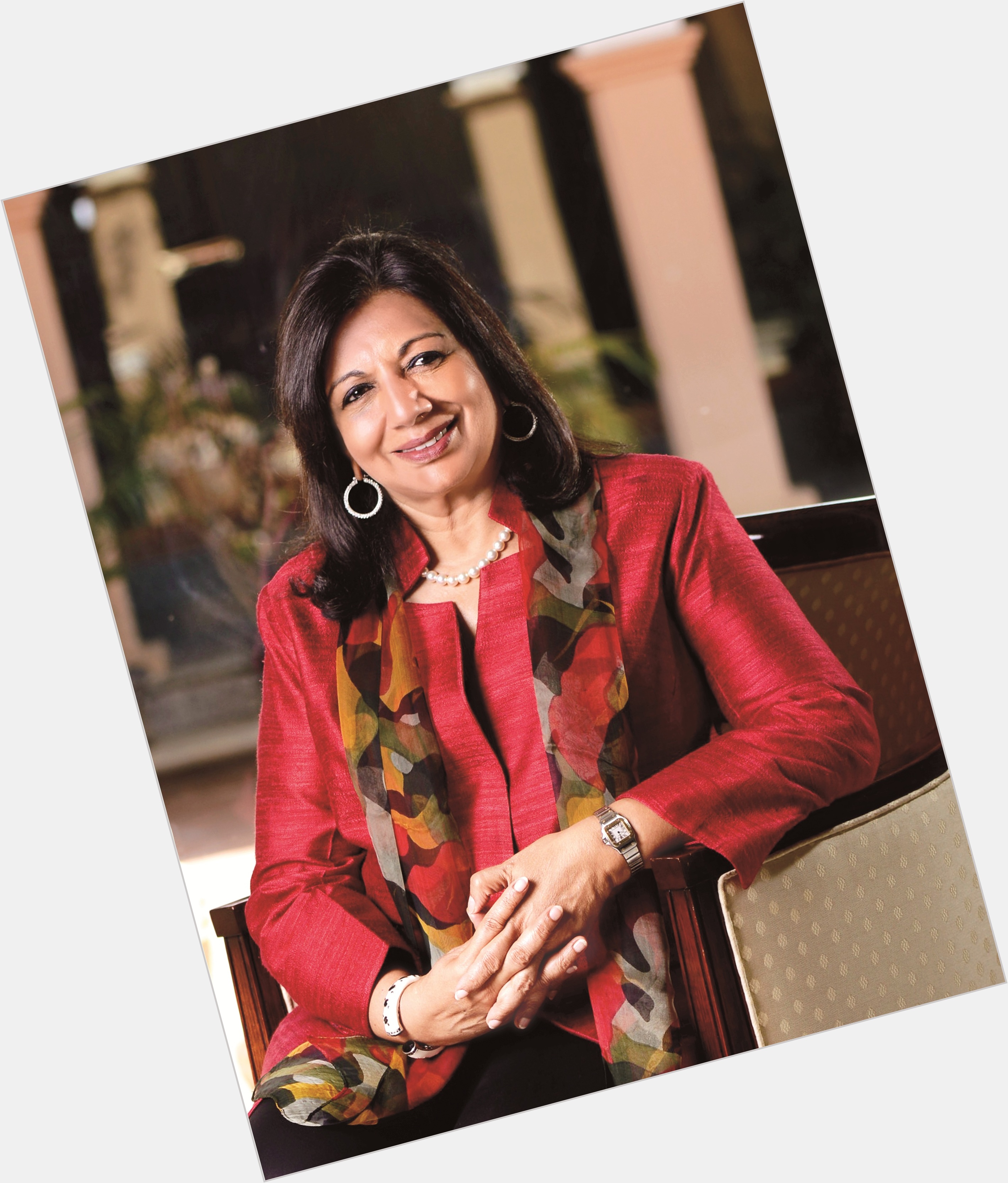 Kiran Mazumdar Shaw hairstyle 3