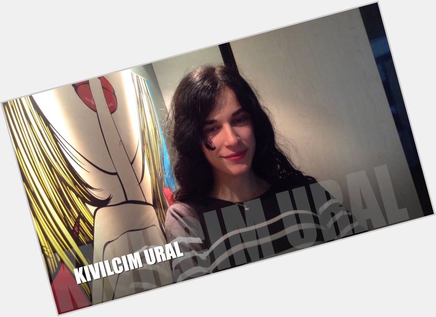 Kivilcim Ural Average body,  black hair & hairstyles