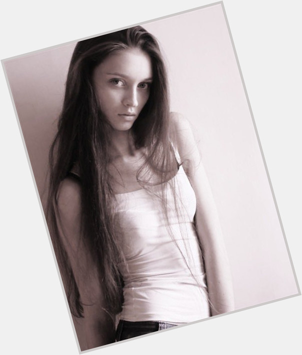 Ksenia Gorban Slim body,  light brown hair & hairstyles