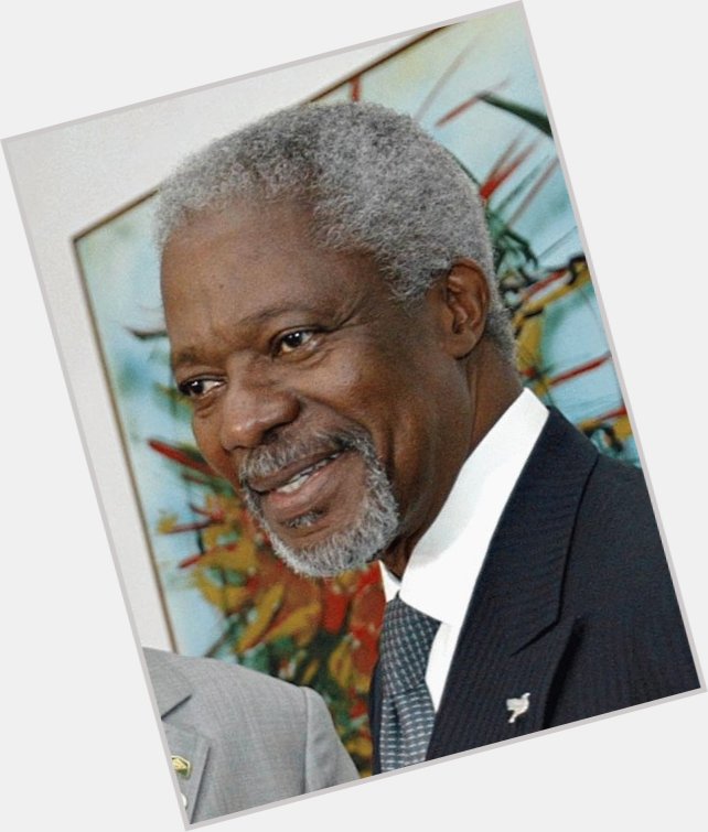 Kofi Annan shirtless bikini