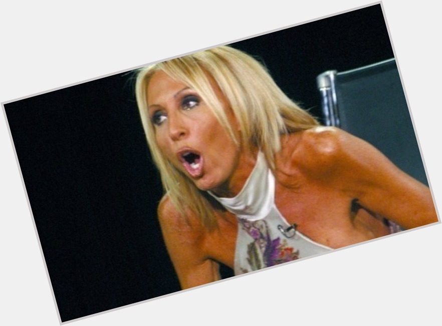 Laura Bozzo  dyed blonde hair & hairstyles