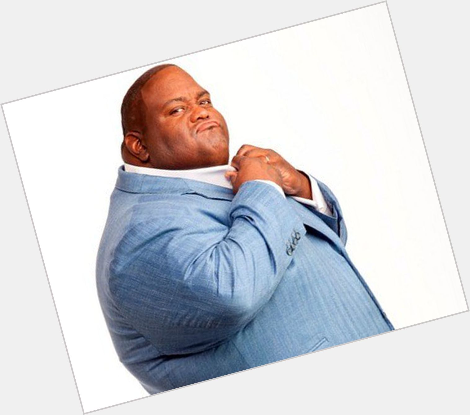 Lavell Crawford Large body,  black hair & hairstyles