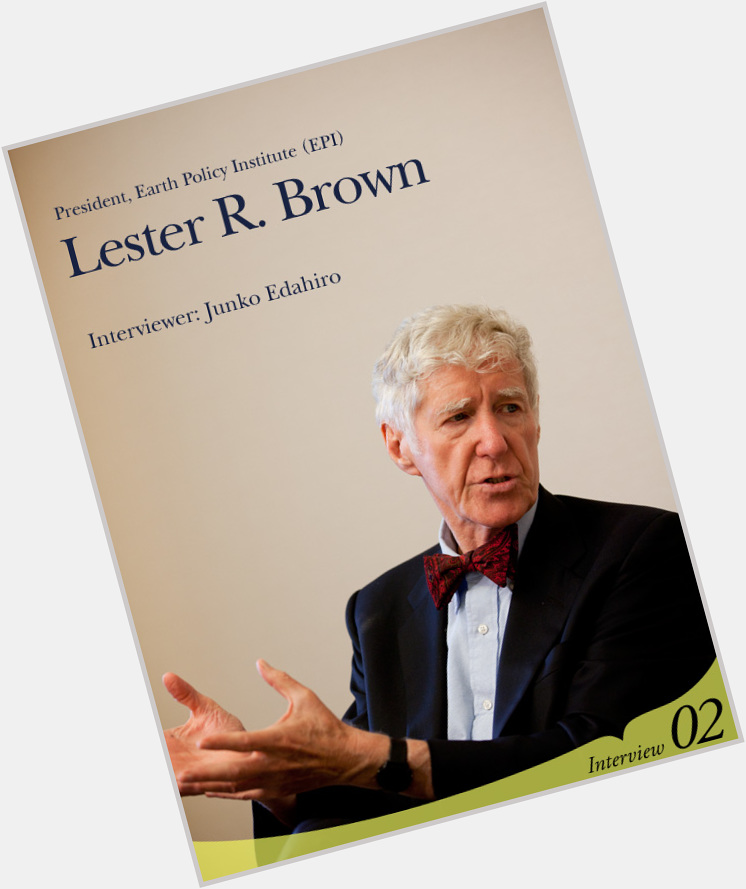 Lester R. Brown birthday 2015