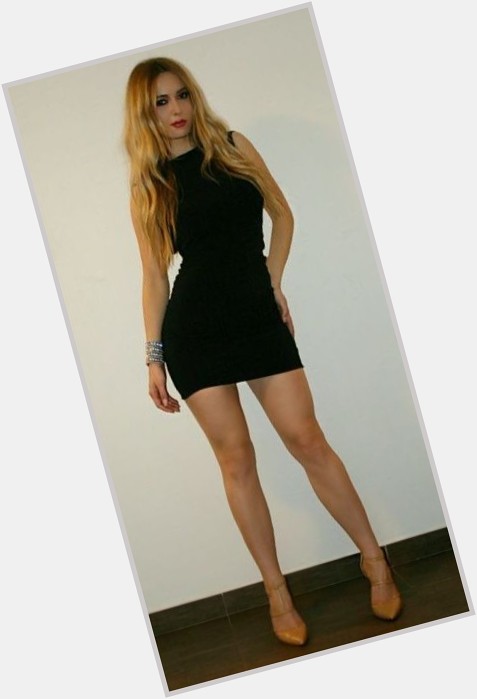 Lidija Bacic Slim body,  red hair & hairstyles