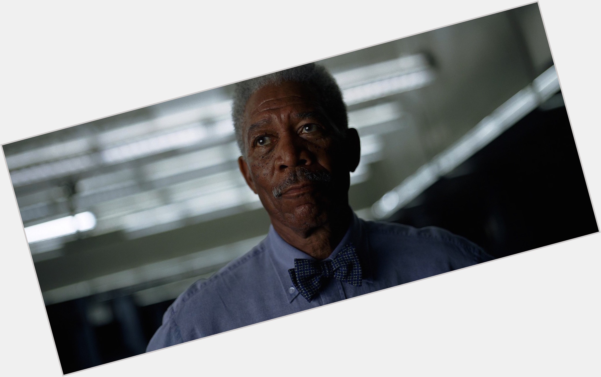 Lucius Fox shirtless bikini