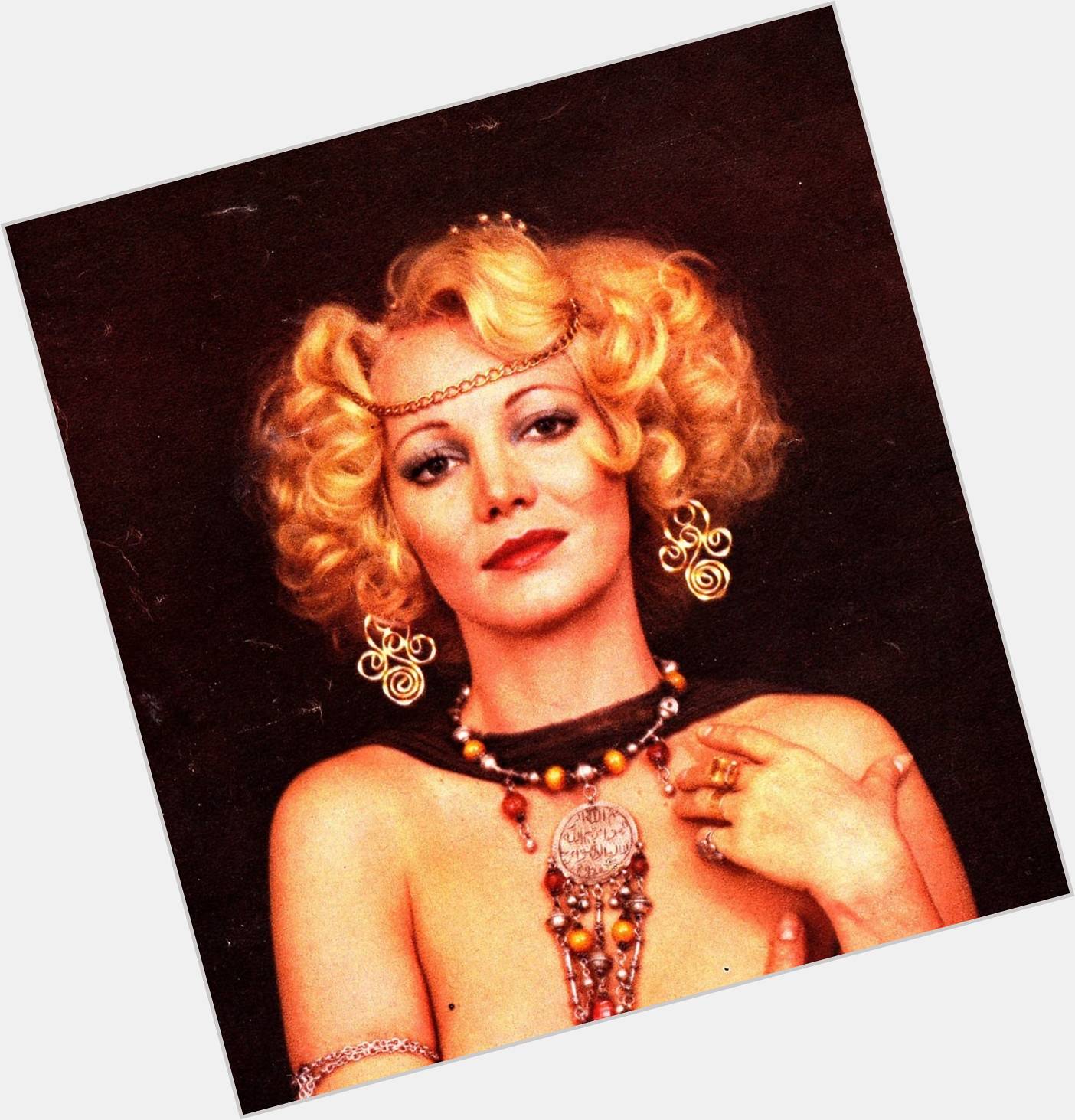Lucretia Love Voluptuous body,  blonde hair & hairstyles