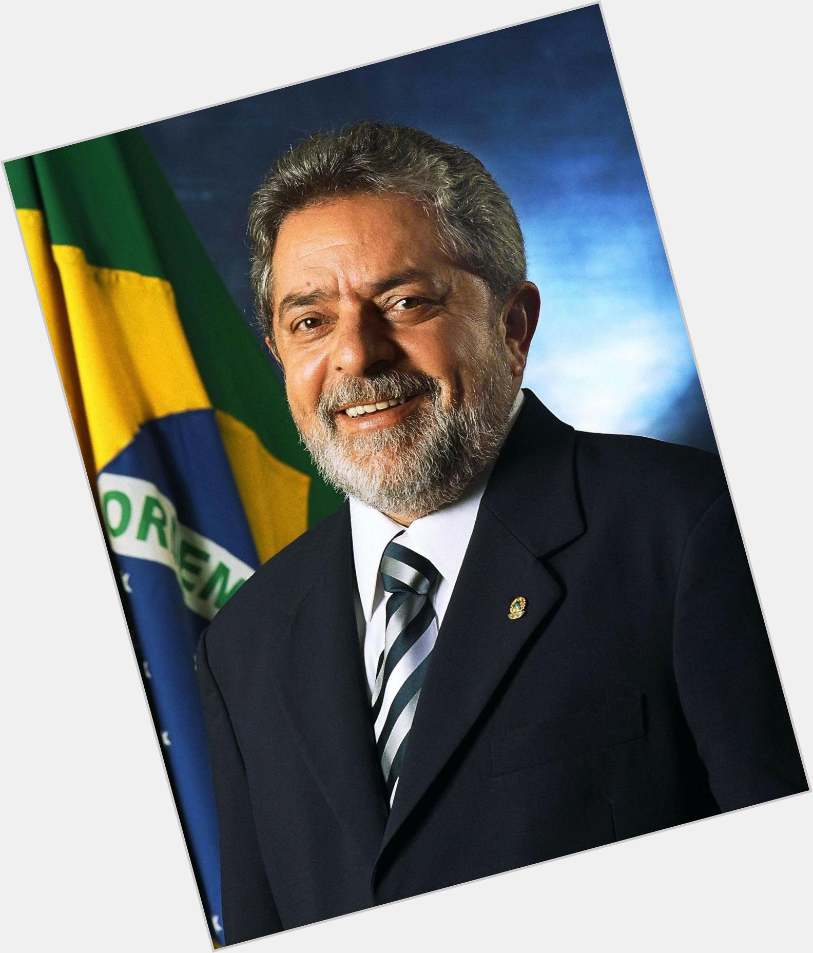 Luiz Inacio Lula Da Silva Large body,  grey hair & hairstyles