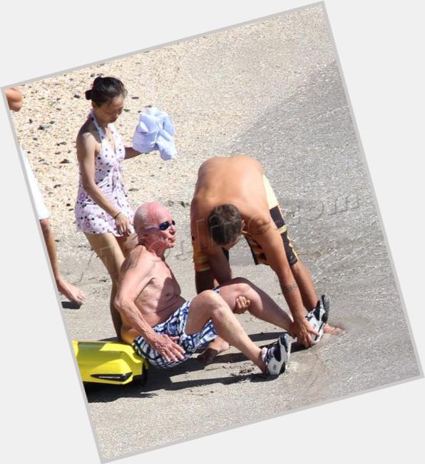 Lachlan Murdoch shirtless bikini