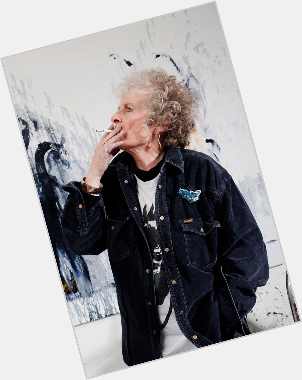 Maggi Hambling hairstyle 7