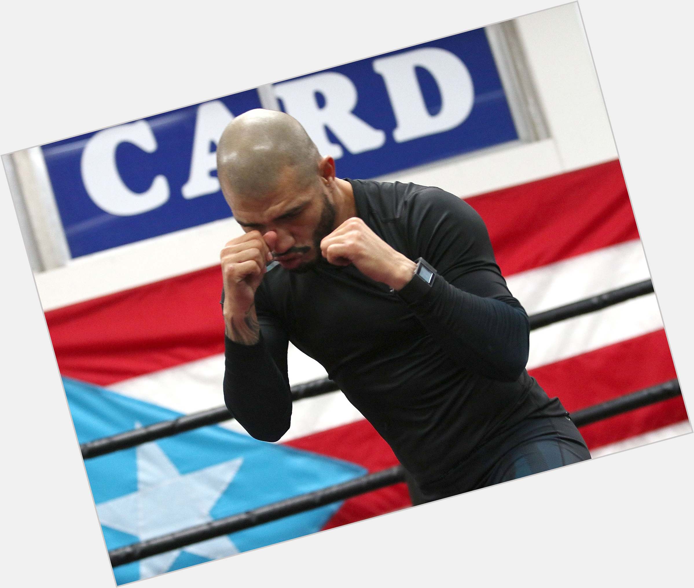 Miguel Cotto Athletic body,  black hair & hairstyles