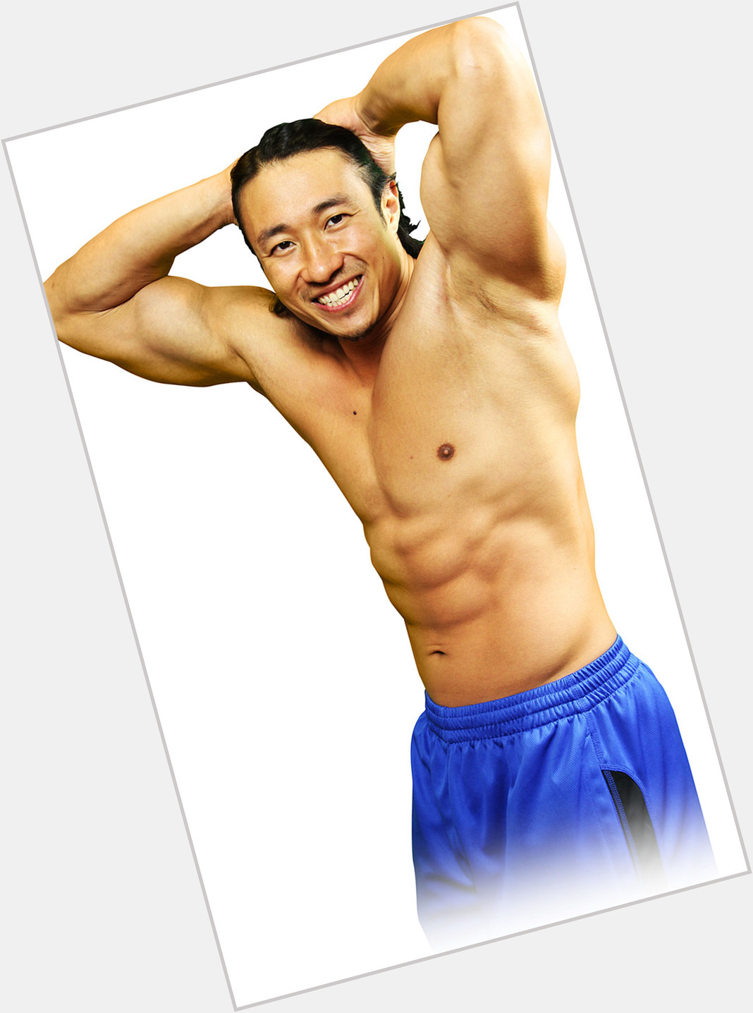 Mike Chang shirtless bikini