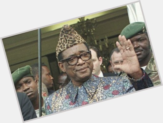 Mobutu Sese Seko shirtless bikini