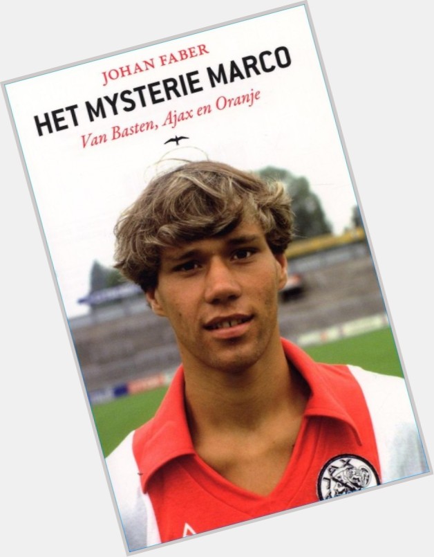 Marco Van Basten Athletic body,  light brown hair & hairstyles