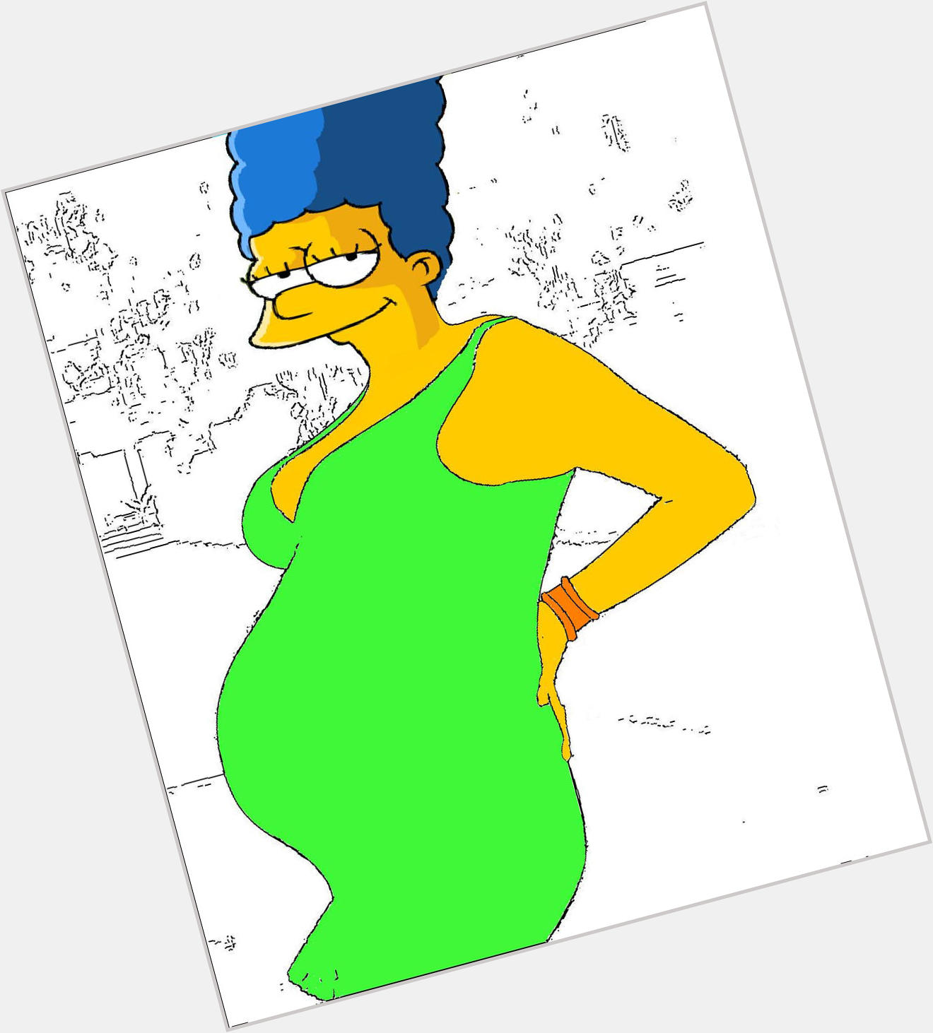 marge simpson project runway 5