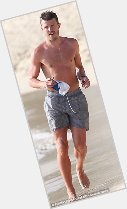 Michael Carrick shirtless bikini