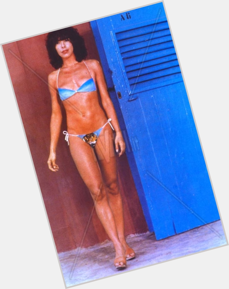 Nadia Cassini shirtless bikini