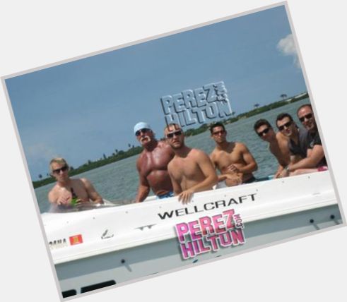 Nick Hogan shirtless bikini
