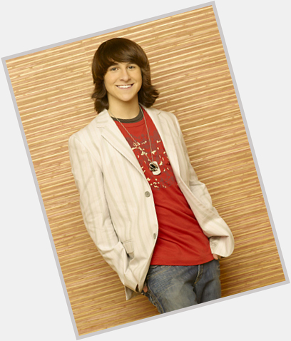 Oliver Oken Athletic body,  dyed black hair & hairstyles