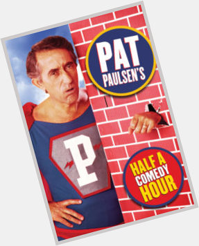Pat Paulsen Slim body,  salt and pepper hair & hairstyles