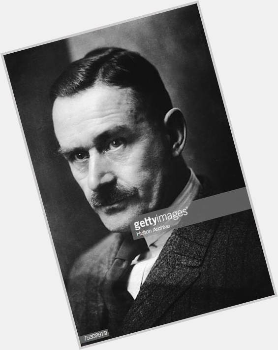 Thomas Mann Novelist Average body,  salt and pepper hair & hairstyles
